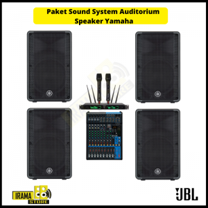 Paket Auditorium  speaker Yamaha DBR12 - 4 Speaker
